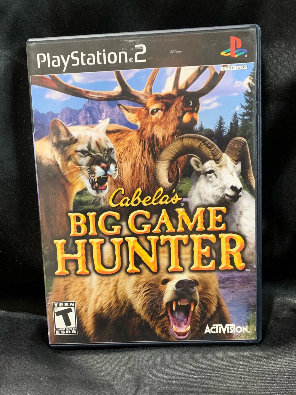 CABELA’S Big Game Hunter PS2 Video Game Rated T EUC